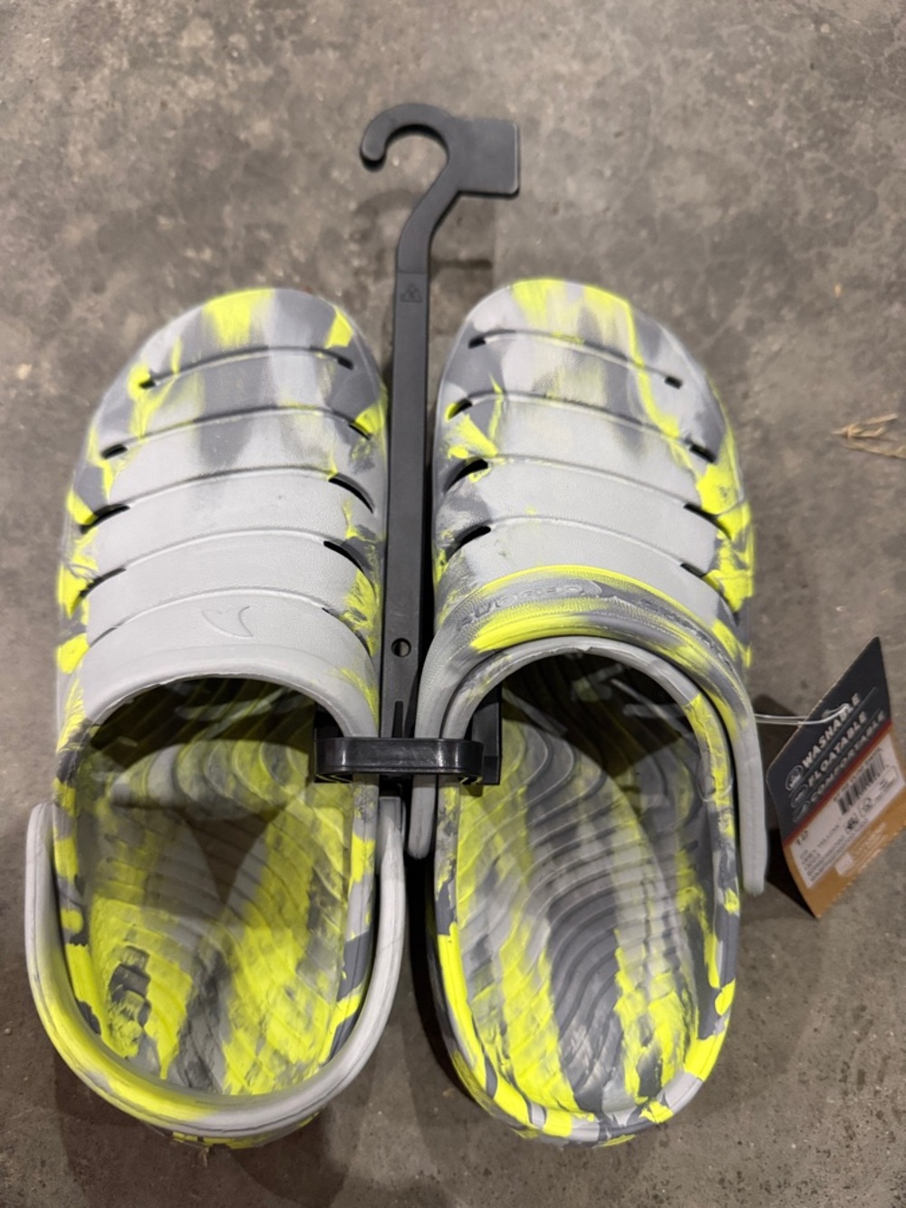 Rugged Shark clogs toddler size 12